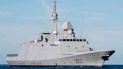 Franskt fregattfartyg skjuter ner Houthi-drönare i Röda havet