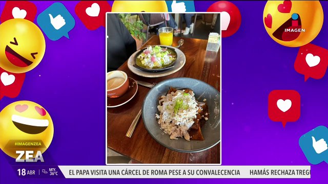 Gerardo Burgoa desayuna tacos Pancho de Rigo en Monterrey, Nuevo León