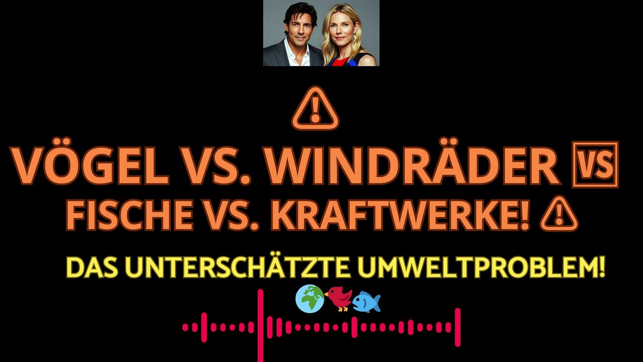 Elektro-Schock für Fische! Vögel vs. Windräder – Das unterschätzte Umweltproblem
