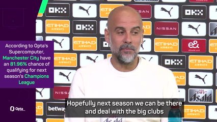 Guardiola enjoying the Champions League despite City's absence