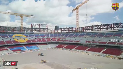 FC Barcelona unveils stunning new footage of Camp Nou renovation