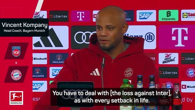 Kompany eyes Bayern response after Champions League exit