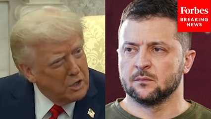 Trump Asked About Potentially Signing Minerals Deal With Ukraine 'This Week'