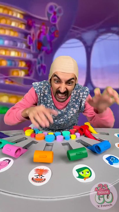 À l'envers : RELOOKING pour l'ANXIÉTÉ !🧡😱 #relooking #shorts