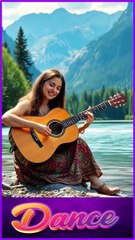 when girls play guitar 💃1💃  عزف الفتيات