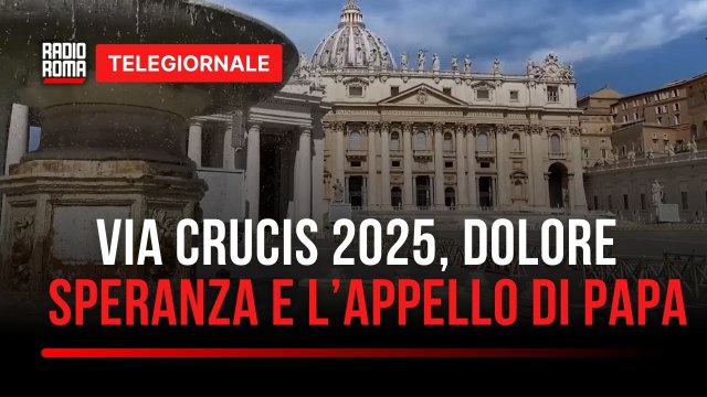 Via Crucis, il testo di Papa Francesco al Colosseo