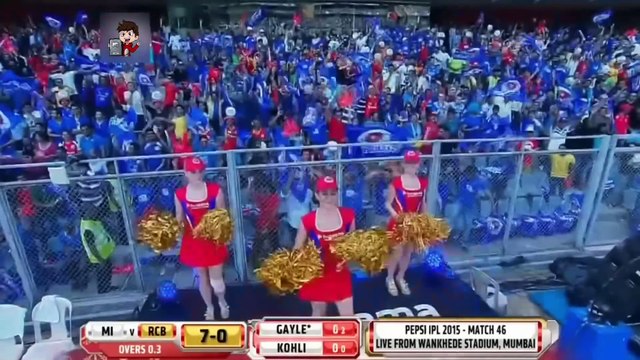 MI vs RCB MATCH HIGHLIGHTS 2015 ｜ AB DE VILLIERS 133＊ (59) #rcb #mi #ipl