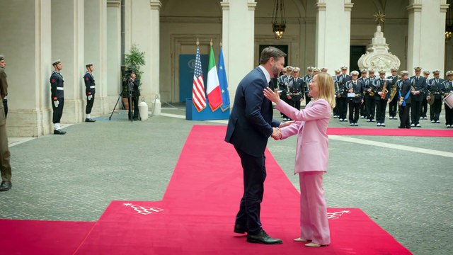 Meloni - Oggi ho ricevuto il Vicepresidente degli Stati Uniti d’America J.D. Vance (18.04.25)