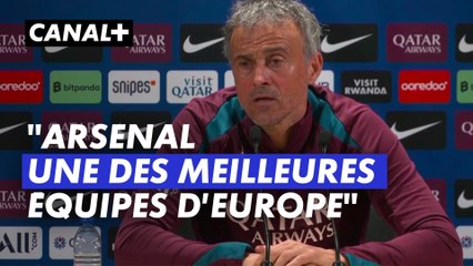 Enrique "Arsenal une des meilleures équipes d'Europe"