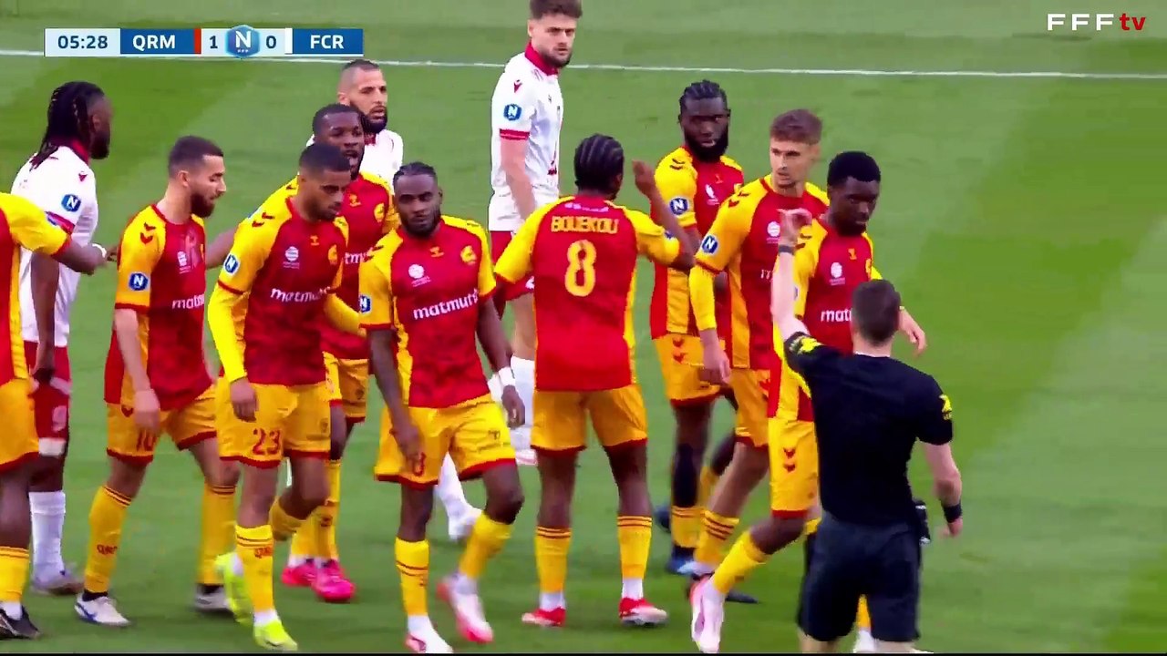 J30 I Quevilly Rouen Métropole vs FC Rouen 1899 en replay (2-1) I National FFF 2024-2025