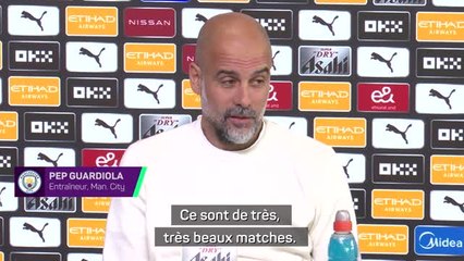 Man. City - Guardiola : "Aston Villa vs PSG, c'était fantastique"