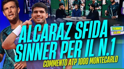 #Alcaraz VINCE, ma #MUSETTI INCANTA MONTE CARLO | Tennis Club