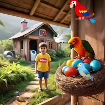 parrot bird home breeding process || budgies parrot beautiful house ||#birds #lovebirds #parrot