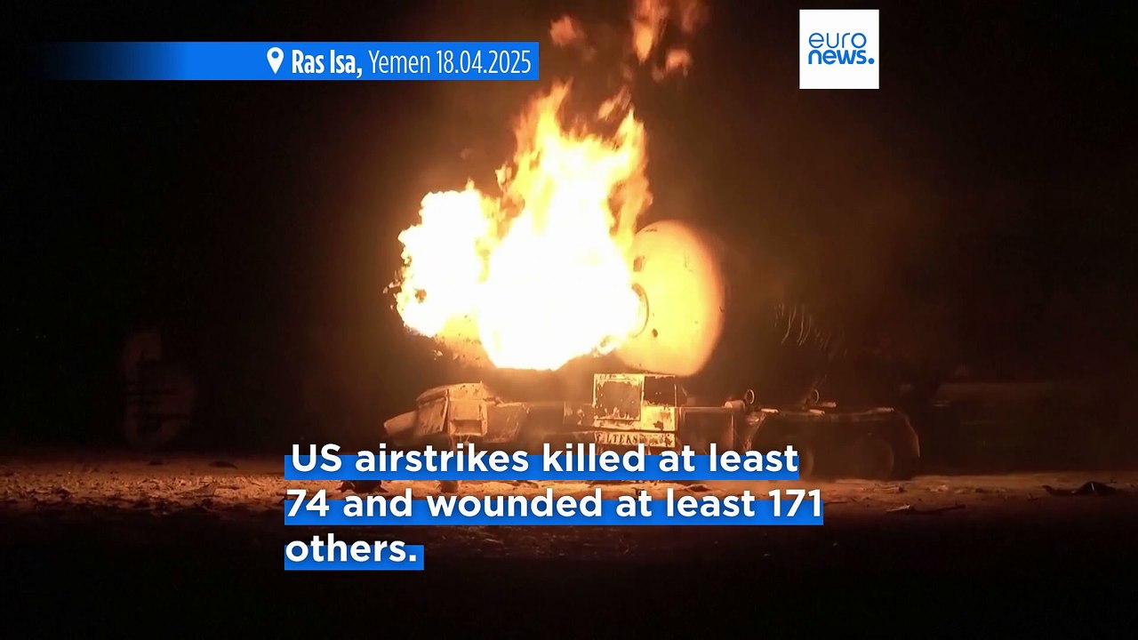 US strikes on Yemeni port kill 74 in deadliest attack under Trump, Houthi rebels say