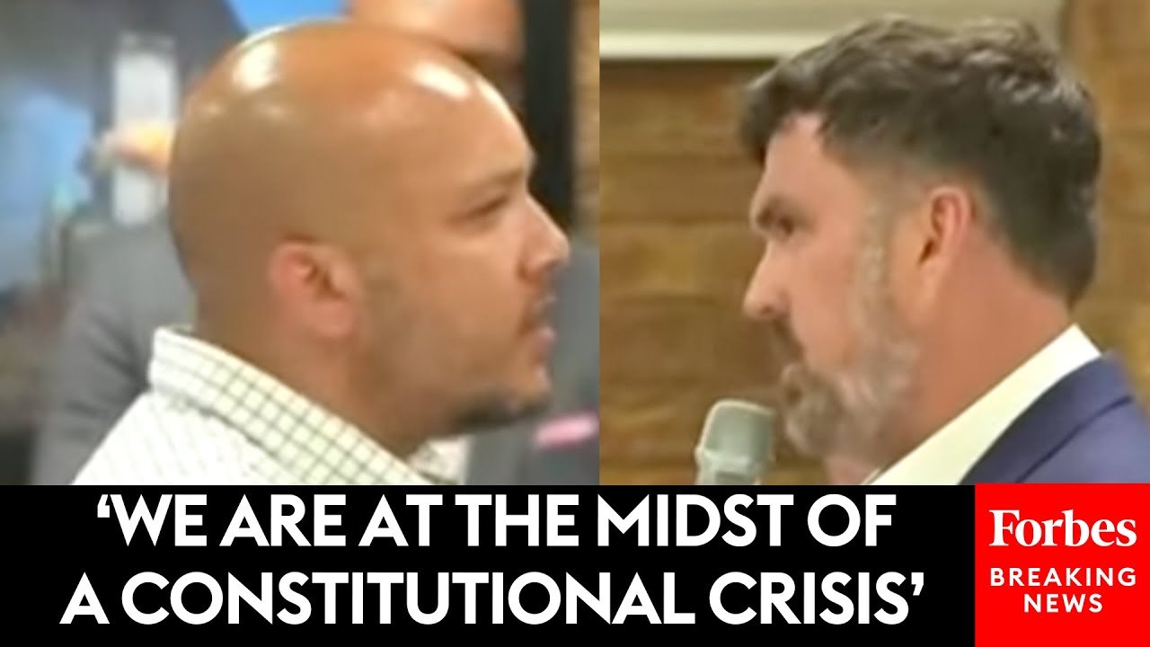 Veteran Asks Morgan Luttrell Point Blank During Town Hall: Will You ‘Support And Defend The Constitution?’
