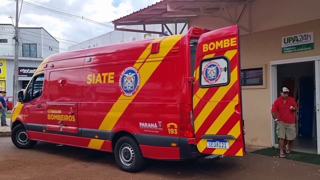 Homem é agredido a socos e pedradas em frente a CMEI na Avenida Interlagos