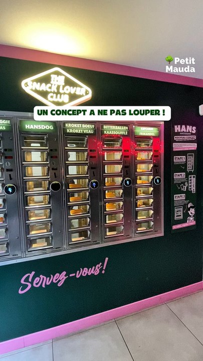 C’est quoi ce distributeur de Burger ? Venez découvrir ce concept super original venu tout droit du Pays-bas, chez HANS à Bordeaux 🍇  ! ©️ Crédit : @petitmauda @hans.snackbar👉🏻 Abonne-toi ! 🌳