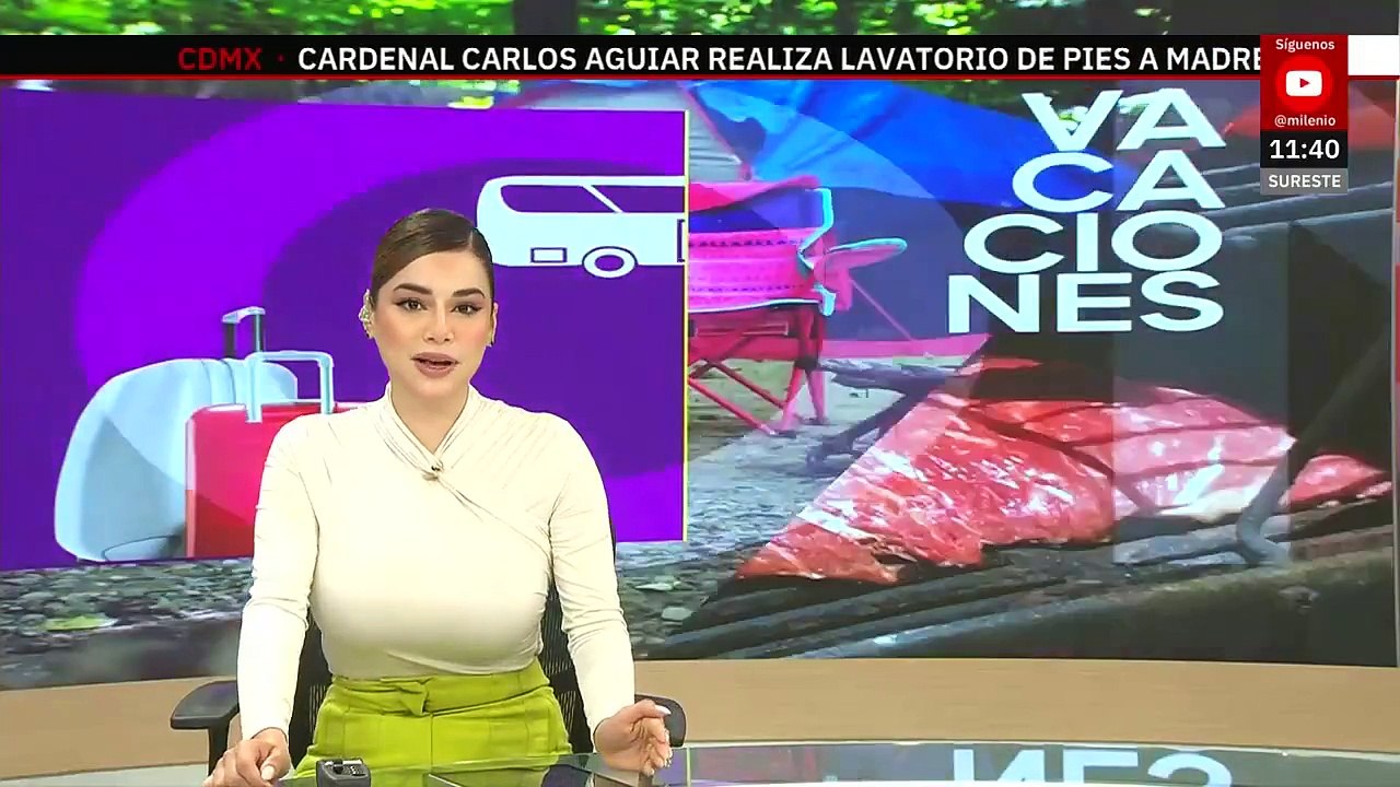 Largas filas hacia la frontera de Tamaulipas por Semana Santa