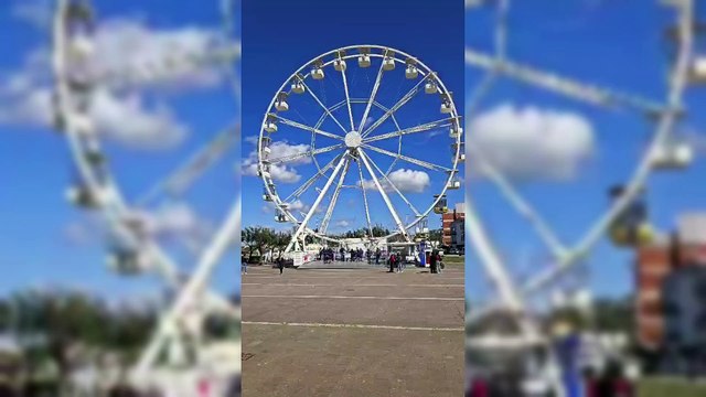 Porto Torres, inaugurata la ruota panoramica con vista sul Golfo dell'Asinara