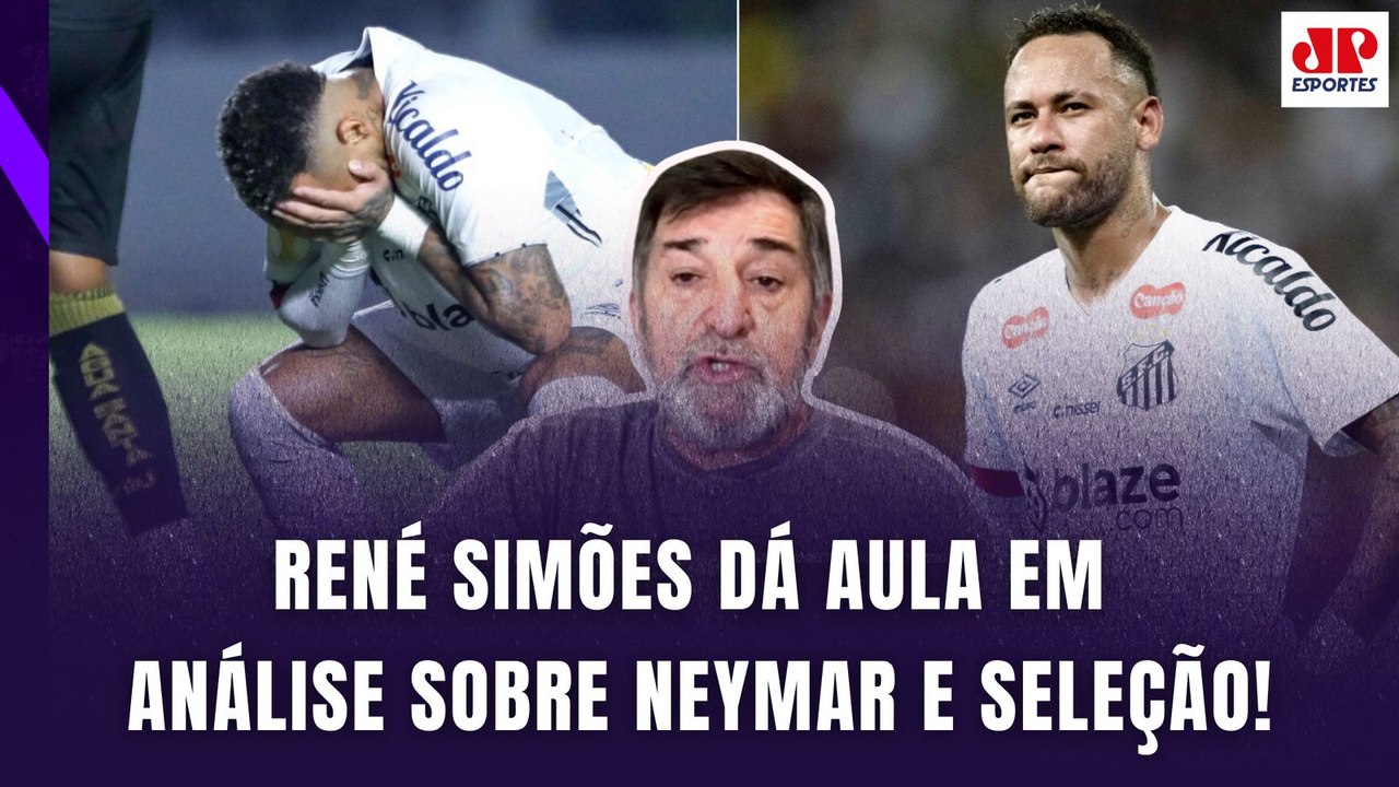 "SABE o que FALTOU ao Neymar??? Eu NÃO TENHO DÚVIDAS de que..." René Simões DÁ AULA em ANÁLISE!
