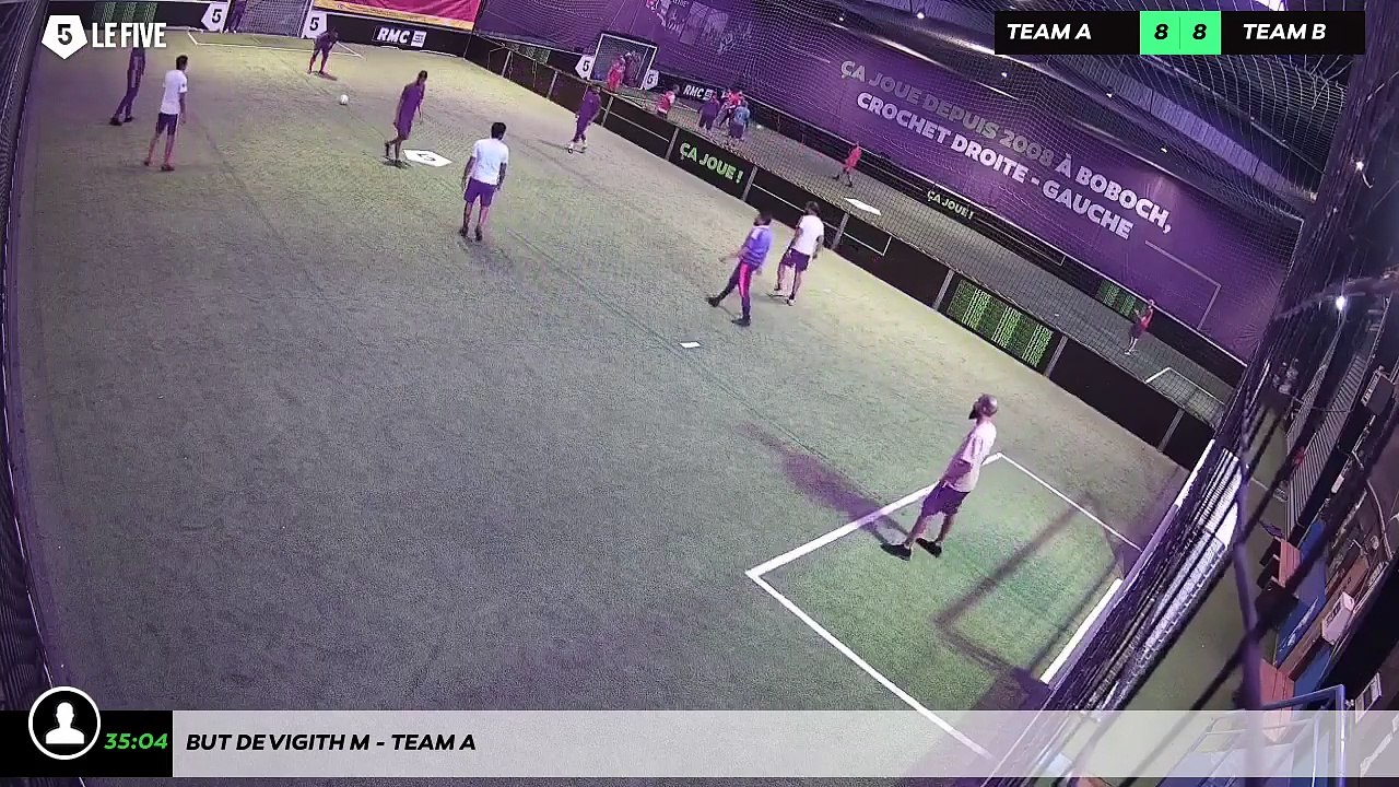 But de Vigith M - Team A