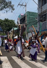 Pasión de Cristo en Iztapalapa, cruces