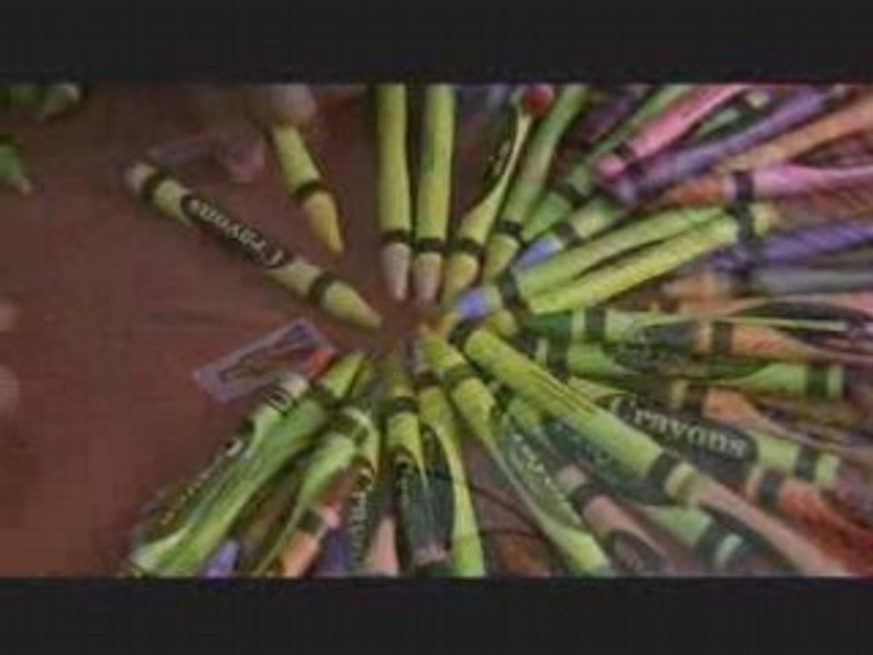 Girl makes Huge Artwork