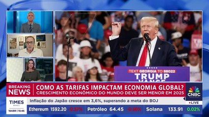 Relatório prevê desaceleração do crescimento global diante de tensões comerciais; economista analisa