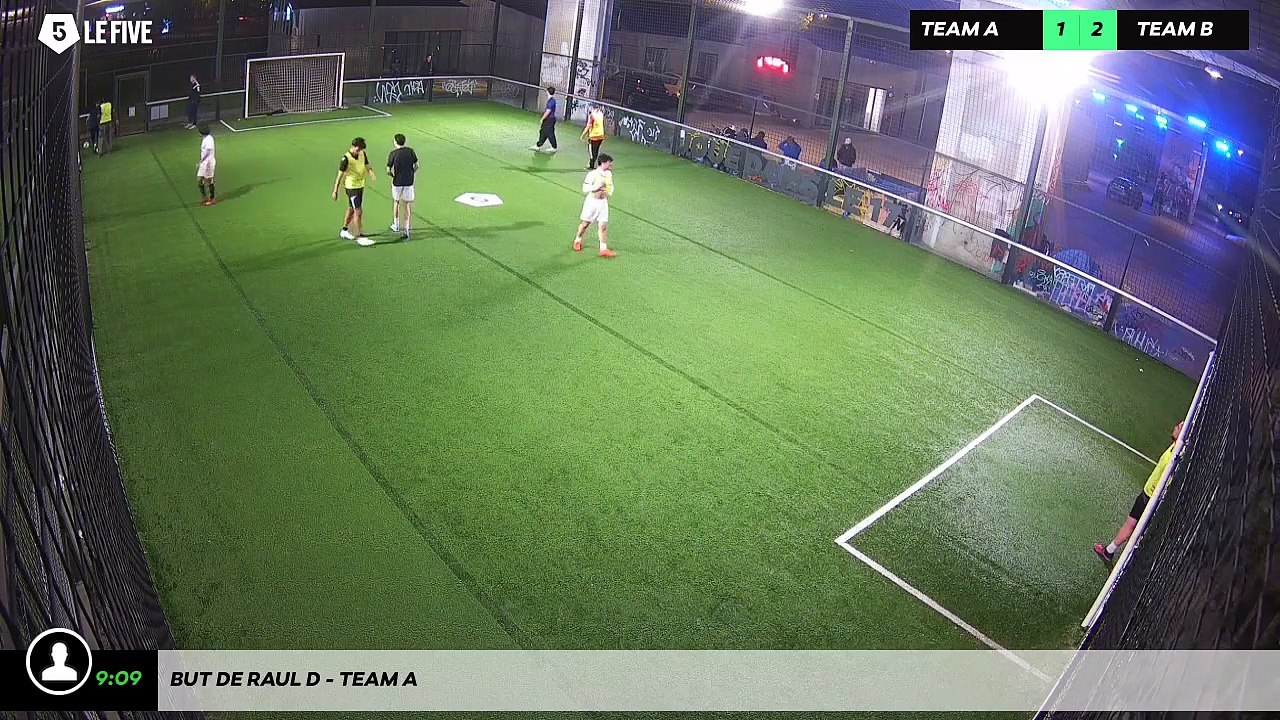 But de Raul D - Team A