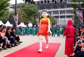 Squid game #green light red light#games