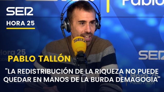 Pablo Tallón, carga contra 'influencers' como The Grefg: La redistribución de la riqueza no puede quedar en manos de la burda demagogia