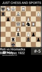 Karel Hromadka checkmates Reti with the Queen