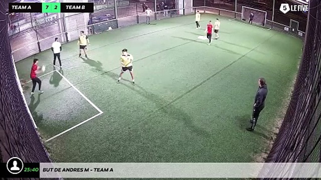 But de Andres M - Team A