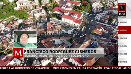 "Hay coordinación y voluntad para hacer de Guerrero un lugar seguro": Francisco Rodríguez Cisneros