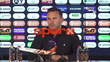Okan Buruk: "Avrupa'da başarılı olmak istiyorum"