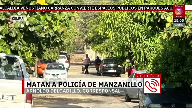 Asesinan a balazos a un policía municipal de Manzanillo, Colima