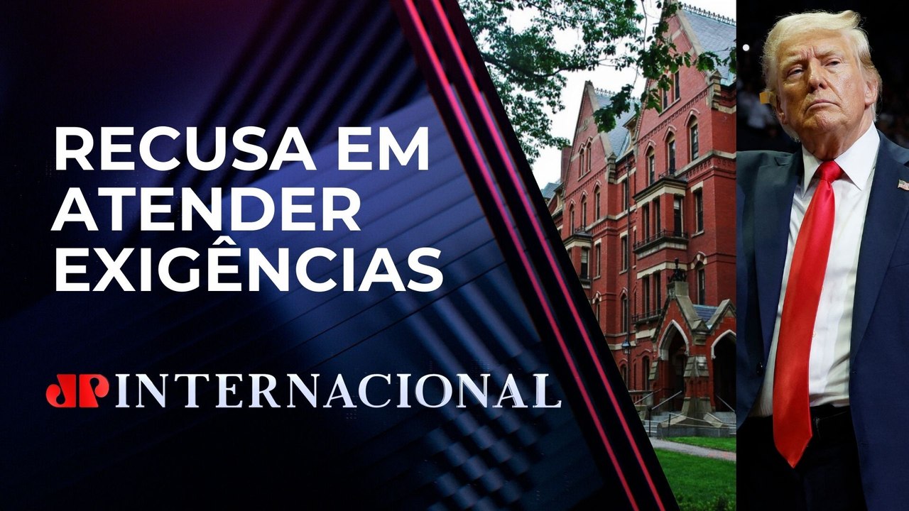 Trump congela US$ 2 bilhões em verbas de Harvard | JP INTERNACIONAL