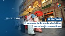 China mantiene viva su cultura a través de la moda tradicional