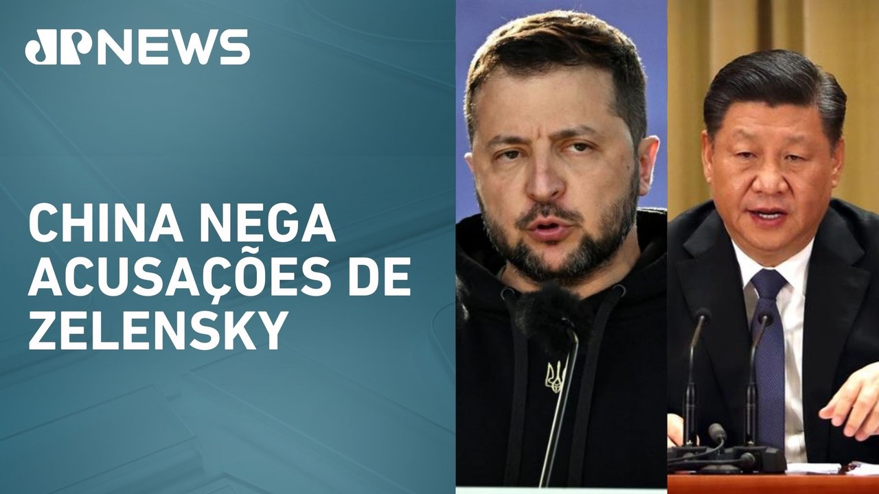 Presidente da Ucrânia acusa China de vender armas letais para exército da Rússia