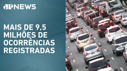 Motoristas atingem recorde histórico de infrações de trânsito em 2024