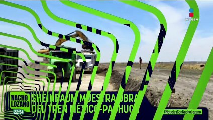 Claudia Sheinbaum presentó avances del Tren México-Pachuca