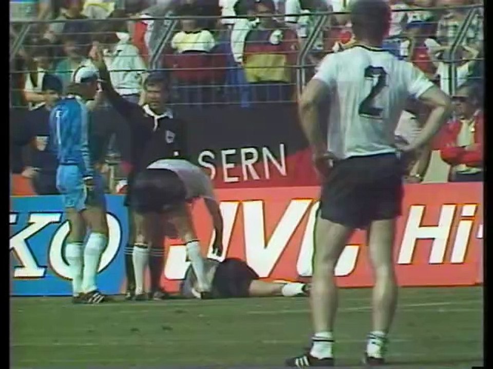 1984 UEFA European Football Championship Germany FR v Romania 17 June 1984