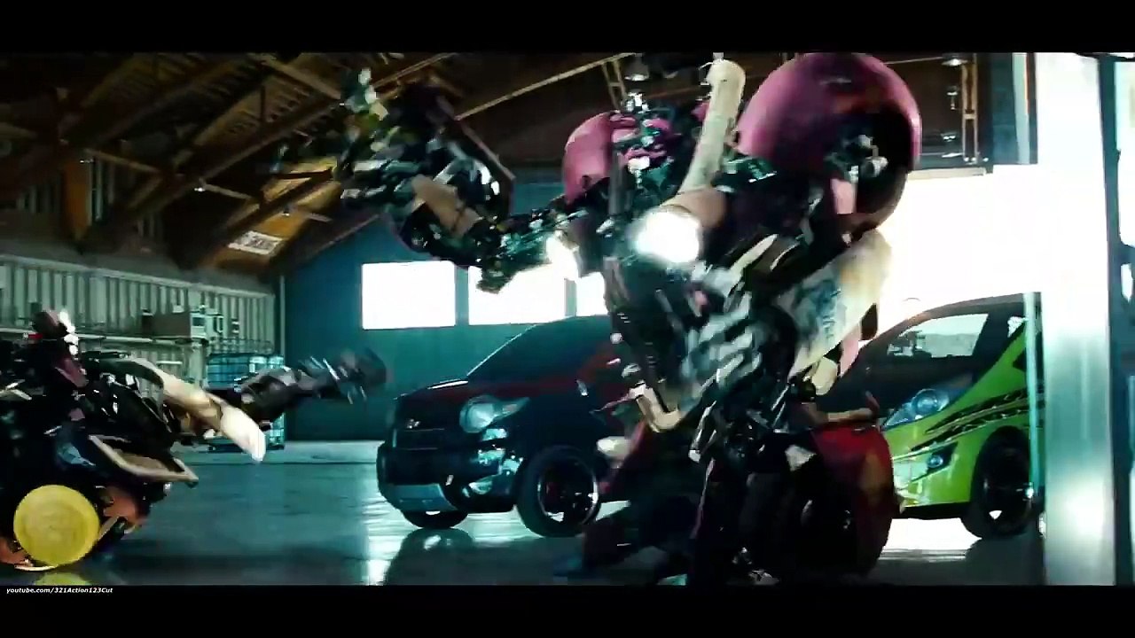 Optimus Prime N.E.S.T Base Scene -  Transformers_ Revenge Of The Fallen-(2009)