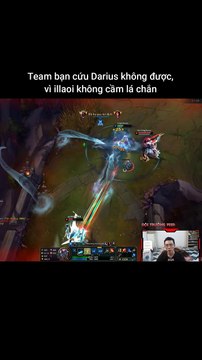 Team bạn cứu Darius không được, vì illaoi không cầm lá chắn #darius #illaoi #lienminhhuyenthoai #leagueoflegends