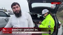 İstanbul'da emniyet şeridini ihlal etti, suçu kendinde değil yolda buldu