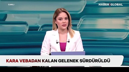 Kara vebadan kalan gelenek sürdürüldü, ölüm dansı yapıldı