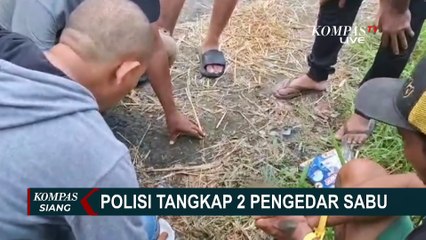 Detik-detik Polisi Tangkap 2 Pengedar Sabu di Jembrana Bali, Dibekuk saat Hendak Transaksi