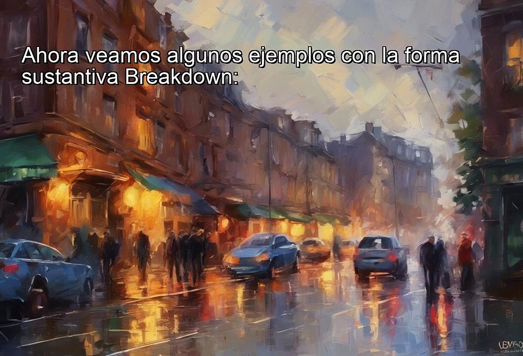 Phrasal Verbs   Break Down