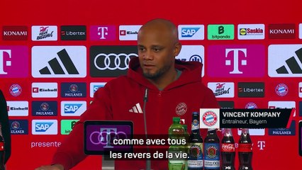 Kompany : "L'élimination en C1 ? Il faut faire avec !"