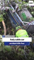 Italy cable car accident kills four